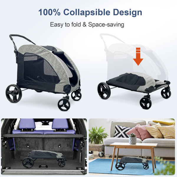 Poloma Folding Jogger Stroller & Reviews Wayfair